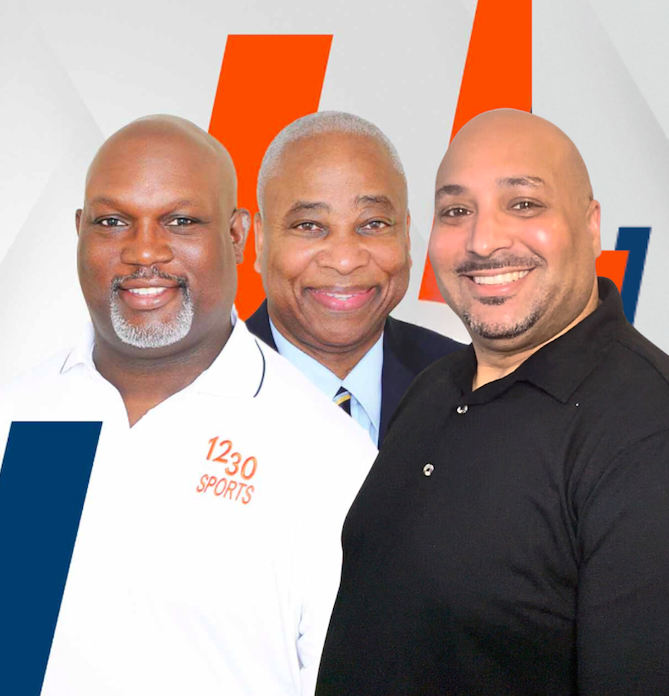 the sports report, reggie flood, ro brown, and david grubb
