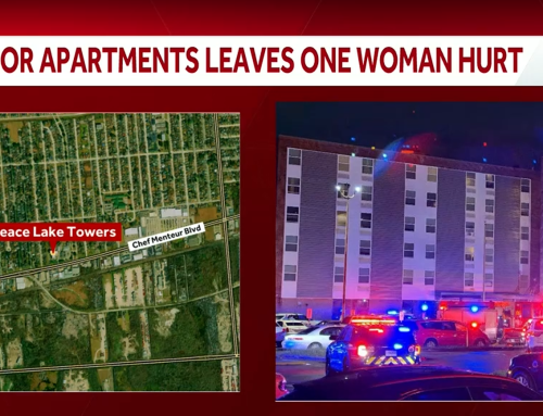 New Orleans firefighters say resident jumps from sixth floor during two-alarm fire at senior apartment building
