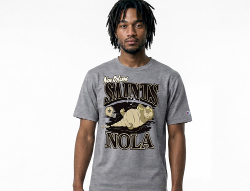 Disney x Champion drops New Orleans Saints shirt with Louis from The Princess and the Frog